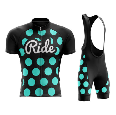 Men's Polka Dots Cycling Jersey or Bib Shorts