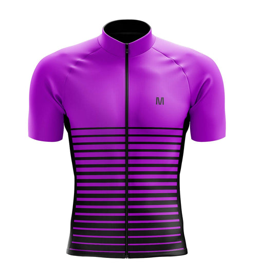 Men's Purple Cycling Jersey
