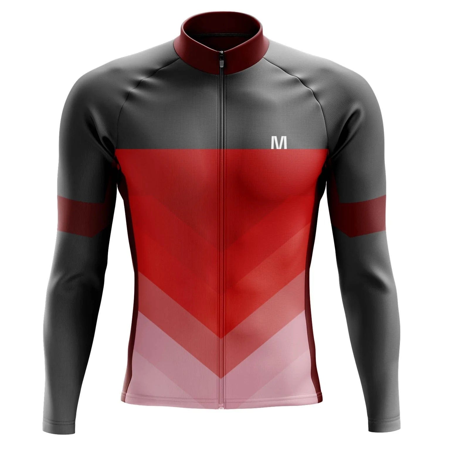 Men's Red Arrows Long Sleeve Cycling Jersey