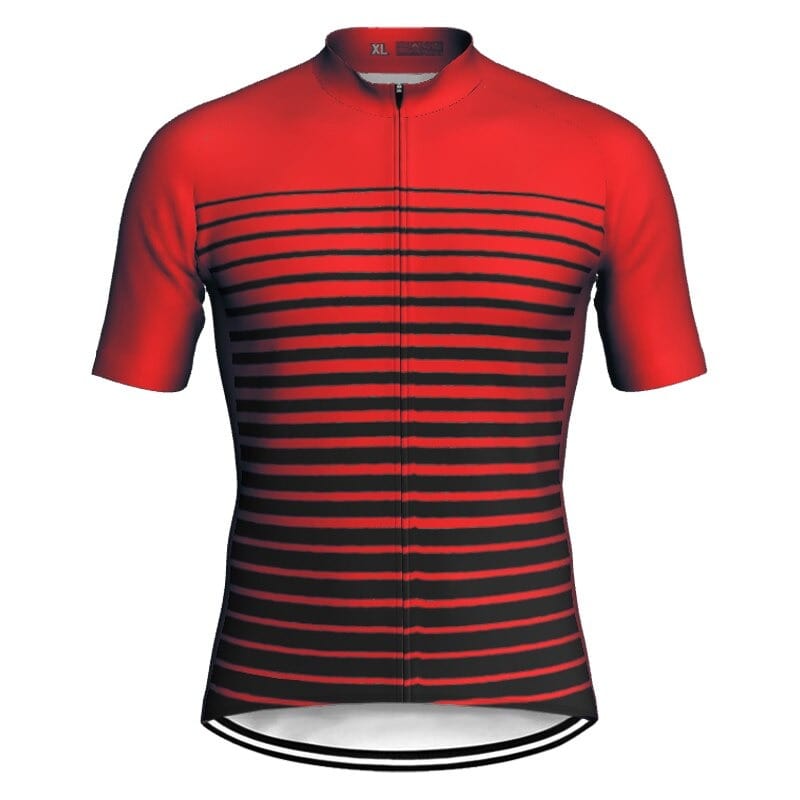 Men's Red Lines Cycling Jersey