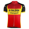 Men's Retro TI Raleigh Campagnolo Short Sleeve Cycling Jersey