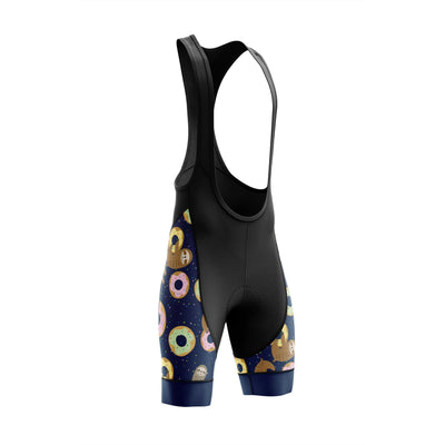 Men's Sloths & Donuts Squares Cycling Bib Shorts