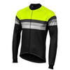 Men's Striped Long Sleeve Cycling Jersey