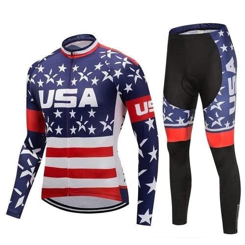 Men's USA Winter Cycling Jersey or Pants