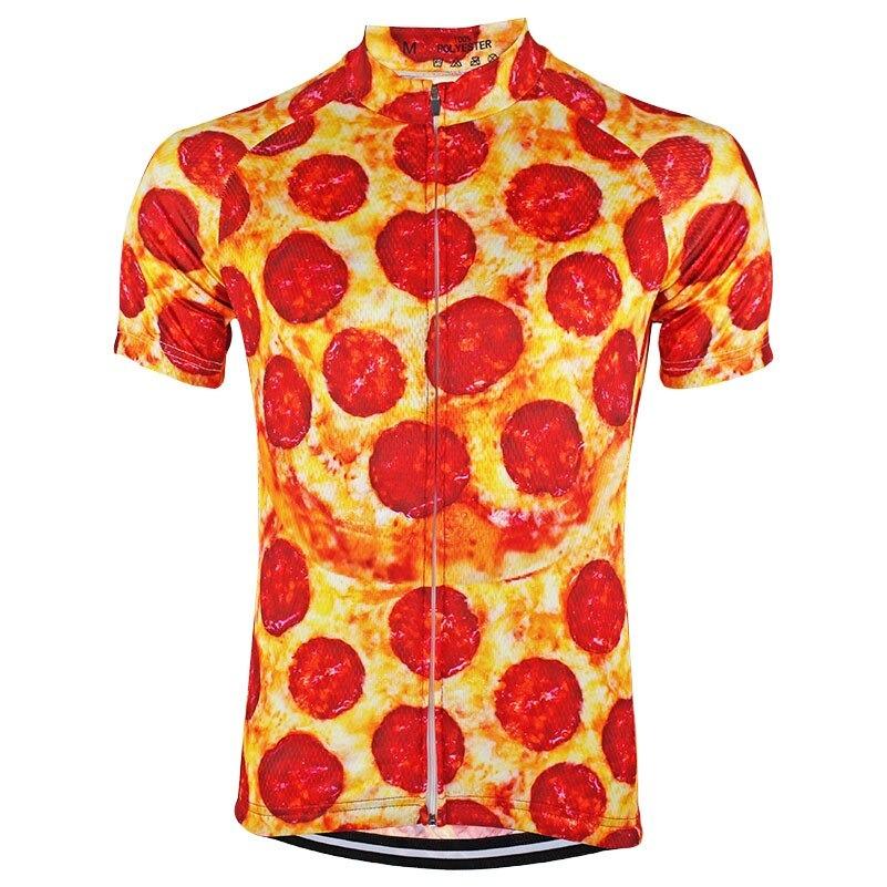 Men's Unique Pizza Cycling Jersey