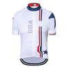 Men's White USA Cycling Jersey