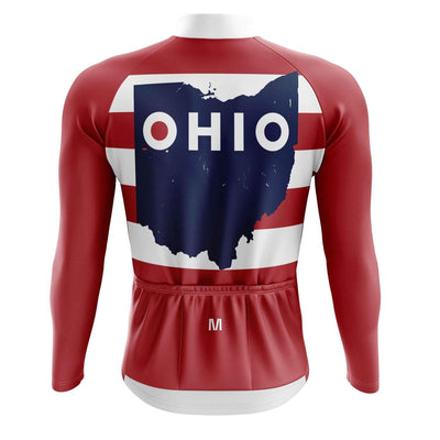 Ohio Long Sleeve Cycling Jersey
