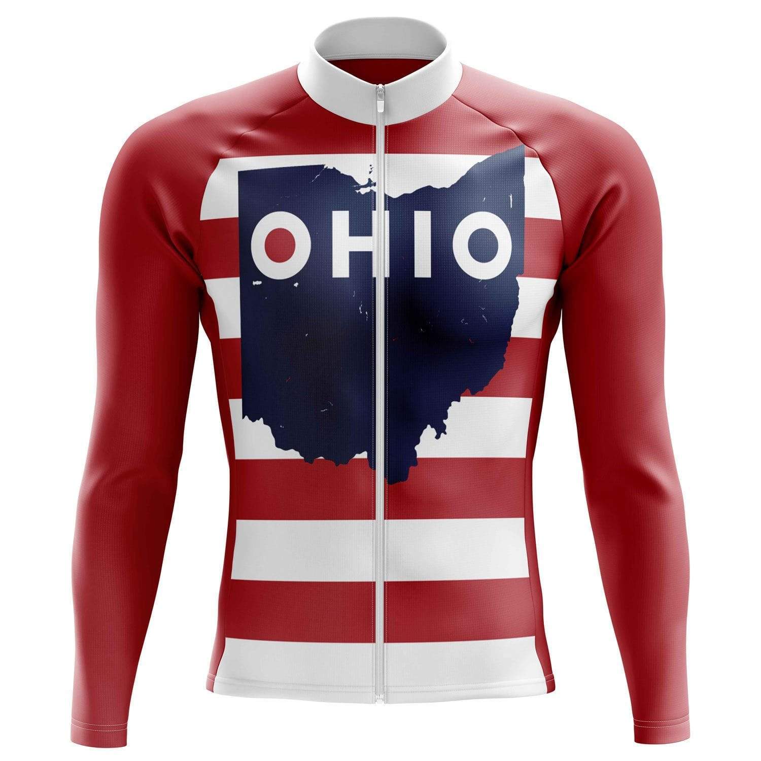 Ohio Long Sleeve Cycling Jersey