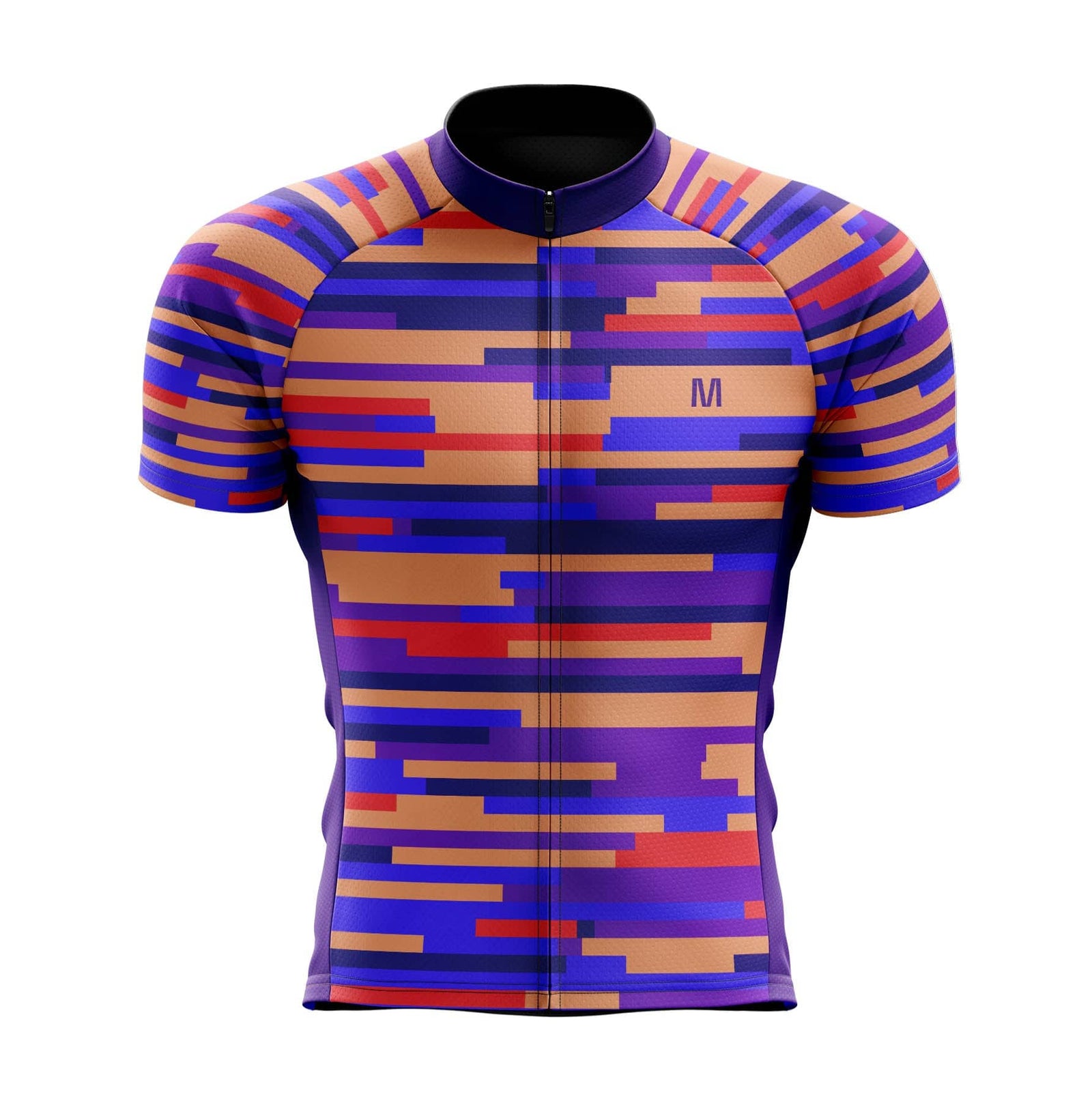 Purple Lines Cycling Jersey