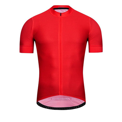 Red Color Intense Cycling Jersey