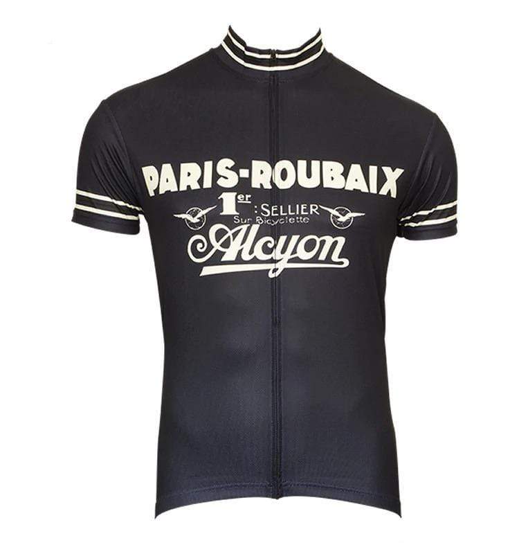Retro Paris-Roubaix Alcyon Classic Cycling Jersey