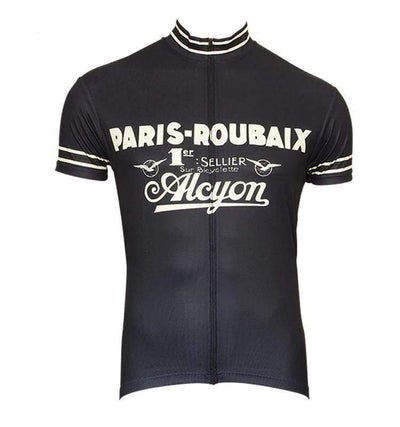 Retro Paris-Roubaix Alcyon Classic Cycling Jersey