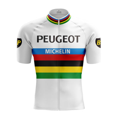 Retro Peugeot BP Men's Cycling Jersey