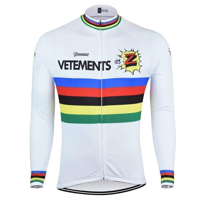 Retro Vetements Team Z Long Sleeve Jersey