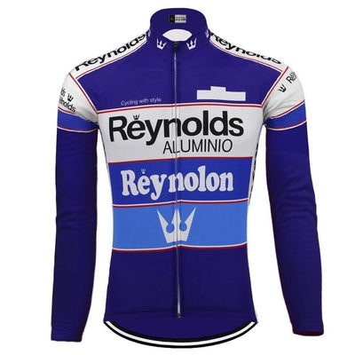 Reynolds Retro Long Sleeve Cycling Jersey