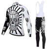 Skull Long Sleeve Cycling Jersey or Bib Pants
