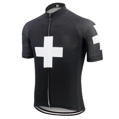 Swiss Retro Men's Cycling Jersey