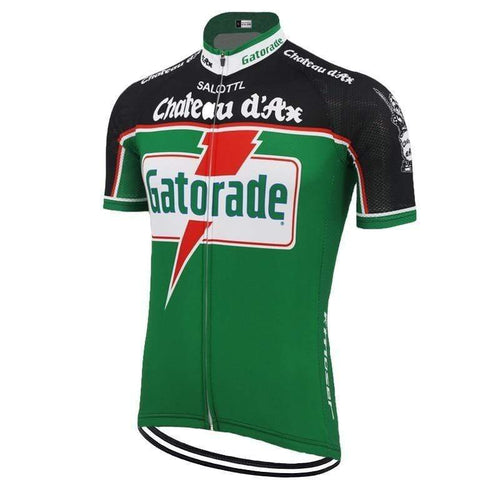 Team Gatorade Chateau d'Ax Retro Cycling Jersey