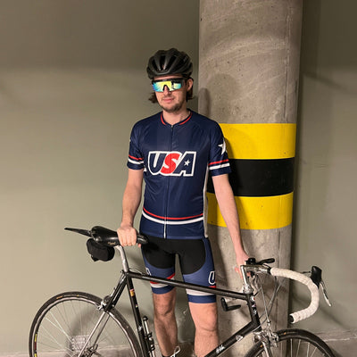 USA Blue Cycling Jersey