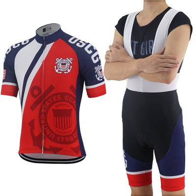 USA Coastal Guard Cycling Jersey or Bibs