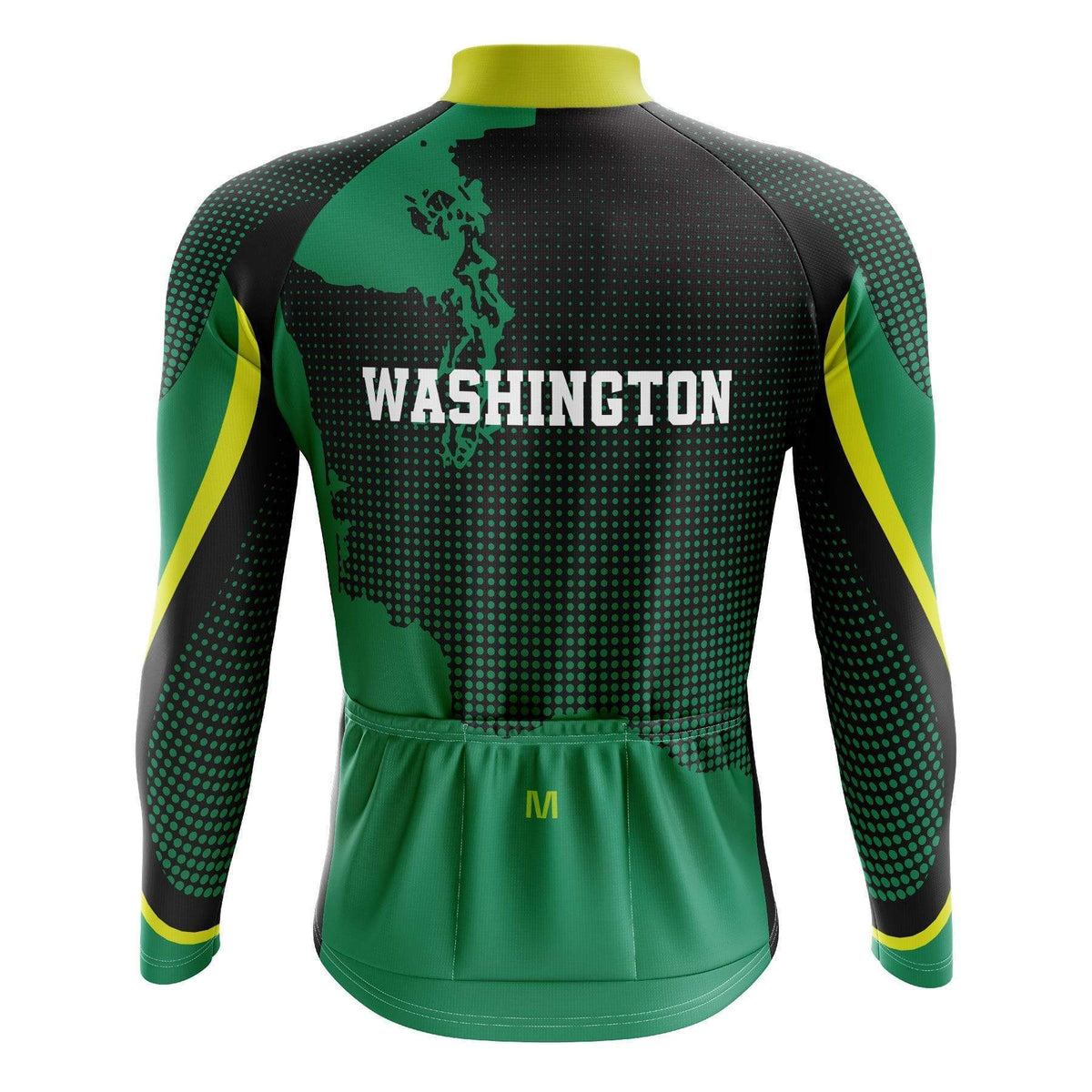 Washington Long Sleeve Cycling Jersey
