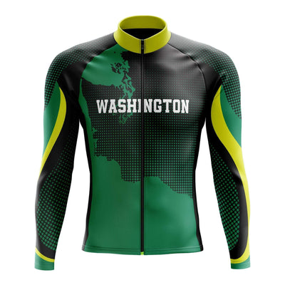 Washington Long Sleeve Cycling Jersey