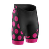 Women Pink Dots Cycling Shorts