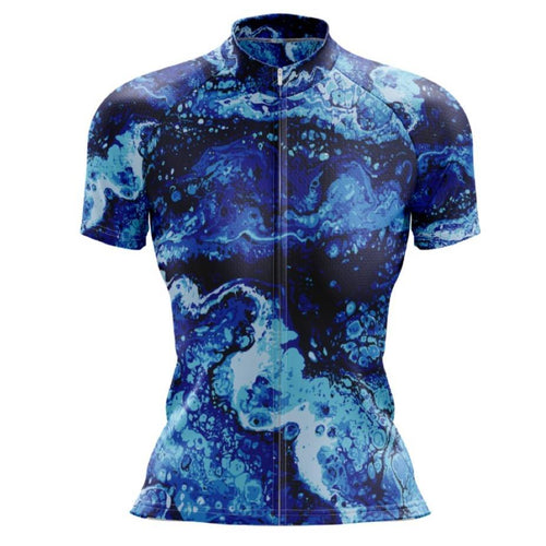 Women's Aqua Cycling Jersey