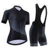 Women's Black Cycling Jersey or Bibs