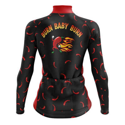 Women's Chilli Long Sleeve Cycling Jersey