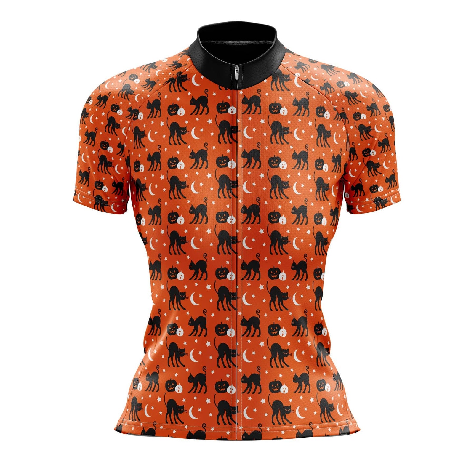 Women's Halloween Cats Cycling Jersey