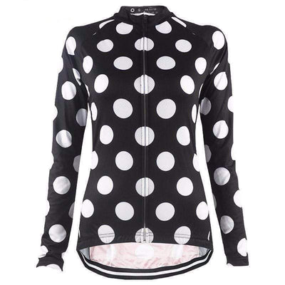 Women's Long Sleeve Dots Jersey