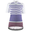 Women's Navy Stripes Cycling Jersey