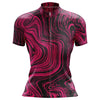 Women's Pink Spinet Cycling Jersey