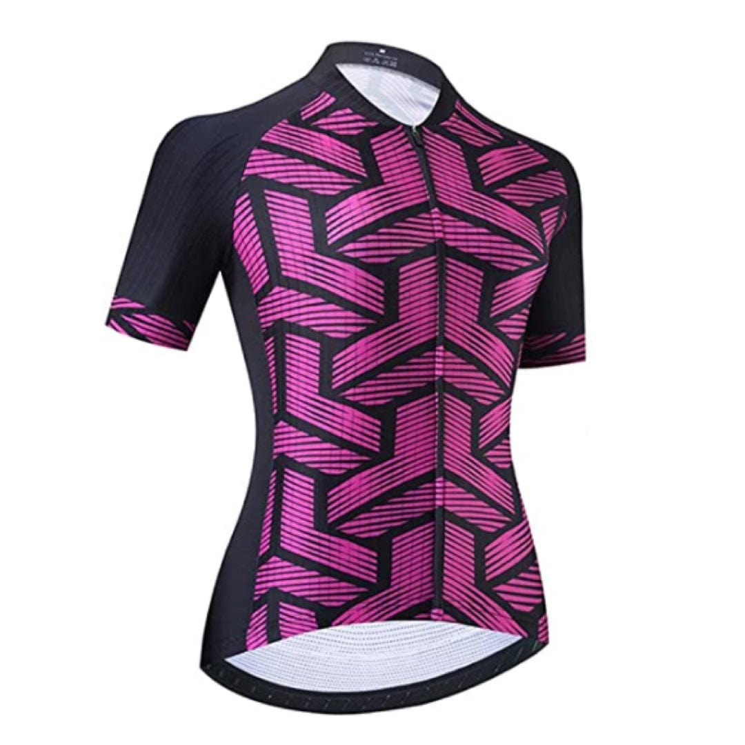 Women's Purple Cycling Jersey