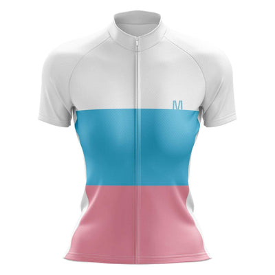 Women's Striped Cycling Jersey