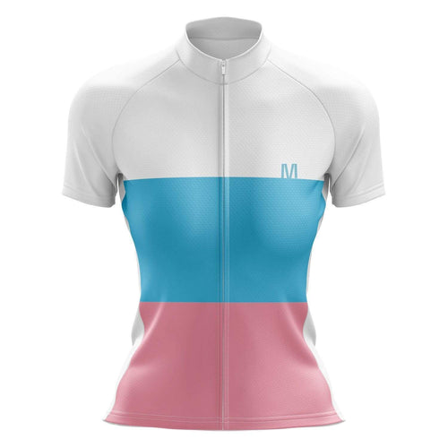Women's Striped Cycling Jersey