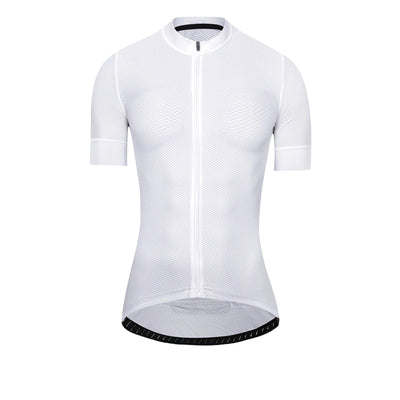 Women's White Cycling Jersey