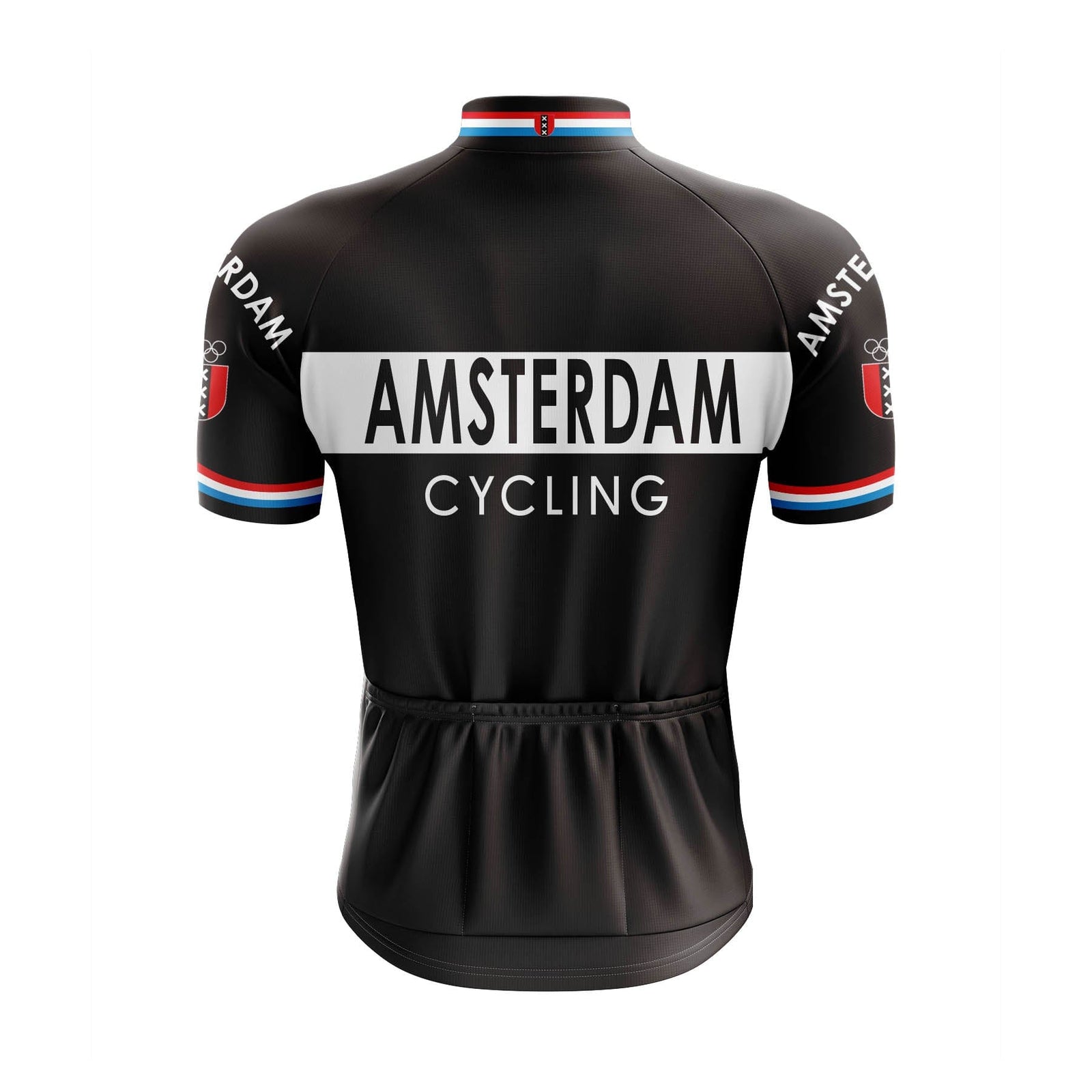 Amsterdam Black Cycling Jersey or Bibs Montella Cycling Cycling Kit