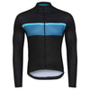 Black Classy Thermal Fleece Cycling Jersey Montella Cycling