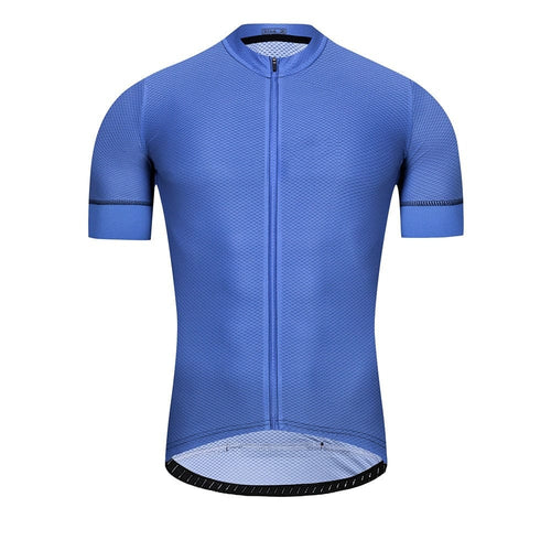 Blue Color Intense Cycling Jersey Montella Cycling Men SS Jersey