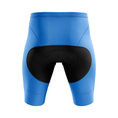 Blue Men's Gel Padded Cycling Shorts Montella Cycling Cycling Shorts