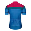Blue Pink Color Intense Cycling Jersey Montella Cycling Men SS Jersey