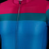 Blue Pink Color Intense Cycling Jersey Montella Cycling Men SS Jersey
