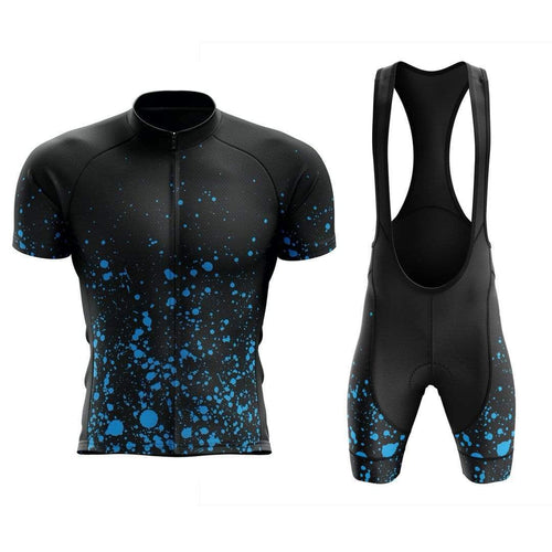 Blue Splashes Men's Cycling Jersey or Bibs Montella Cycling