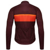 Burgundy Men's Winter Fleece Cycling Jersey Montella Cycling