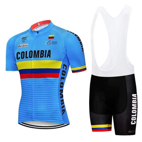 Colombia Men's Cycling Jersey or Bibs Montella Cycling Cycling Kit