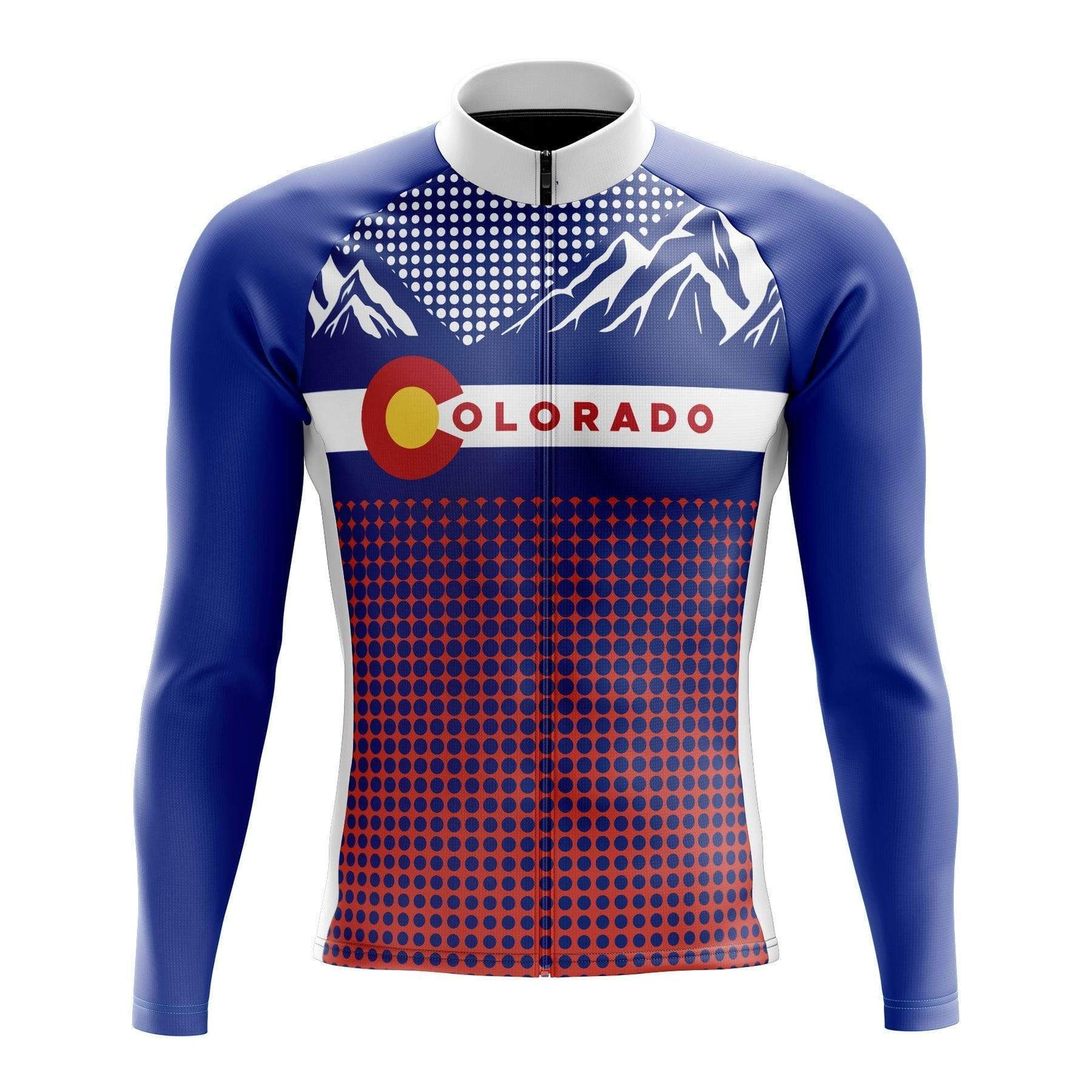 Colorado Long Sleeve Cycling Jersey Montella Cycling Men Long Sleeve