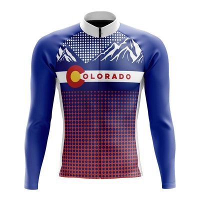Colorado Long Sleeve Cycling Jersey Montella Cycling Men Long Sleeve