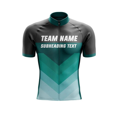 Custom Green Team Cycling Jersey and Bibs Montella Cycling